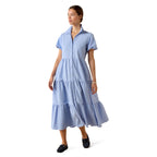 Ariat Womens Dovestone S/S Dress (10072751) Pacific Blue
