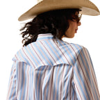 Ariat Womens Western Venttek L/S Shirt (10071066) Multicolour Stripe
