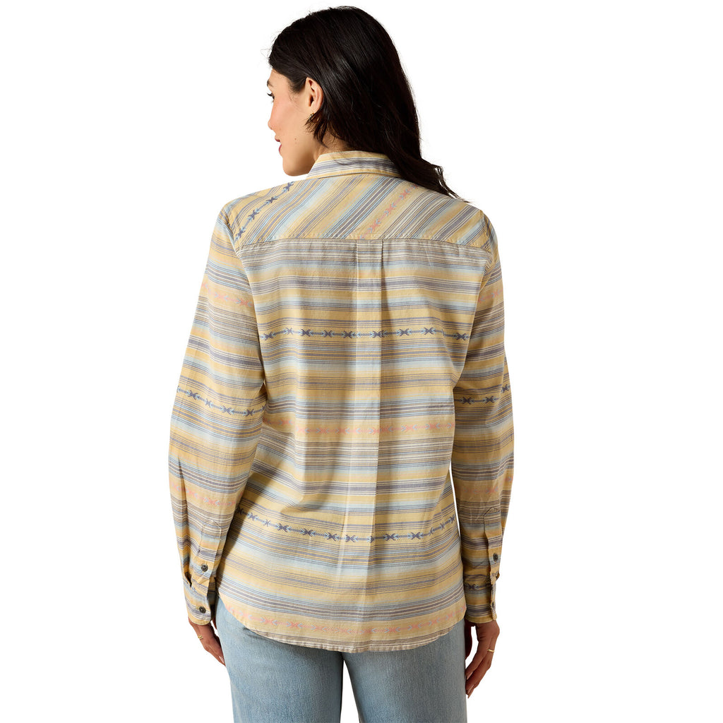 Ariat Womens Billie Jean L/S Shirt (10071515) Sunrise Serape