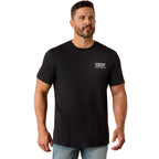 Ariat Mens Canyon Aztec Shield S/S Tee (10054353) Black