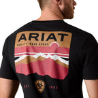 Ariat Mens Highland Sundowner S/S Tee (10071187) Black