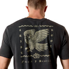 Ariat Mens Fuerza Y Destino S/S Tee (10071189) Vintage Black