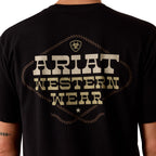 Ariat Mens Country And Western Lockup S/S Tee (10073418) Black