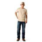 Ariat Mens Cowboy Up S/S Tee (10073414) Natural