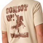 Ariat Mens Cowboy Up S/S Tee (10073414) Natural