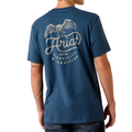 Ariat Mens Drop Down Eagle S/S Tee (10073417) Key Largo
