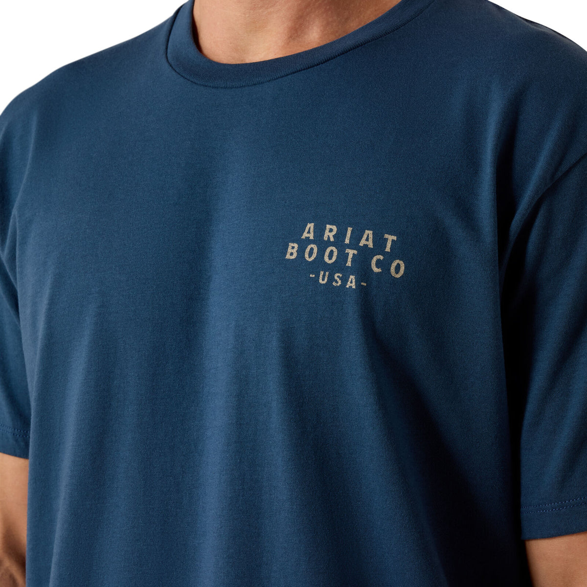 Ariat Mens Drop Down Eagle S/S Tee (10073417) Key Largo