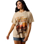 Ariat Womens Desert Sun S/S Tee (10078379) French Oak
