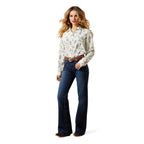 Ariat Womens Homestyle L/S Shirt (10065832) Deserted Print