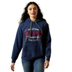 Ariat Womens Emblem Hoodie (10065959) Dress Blues