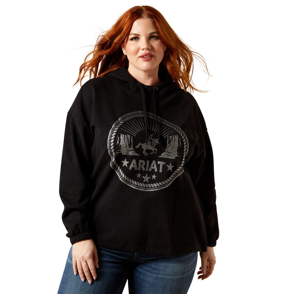 Ariat Womens Essential Hoodie (10065938) Black