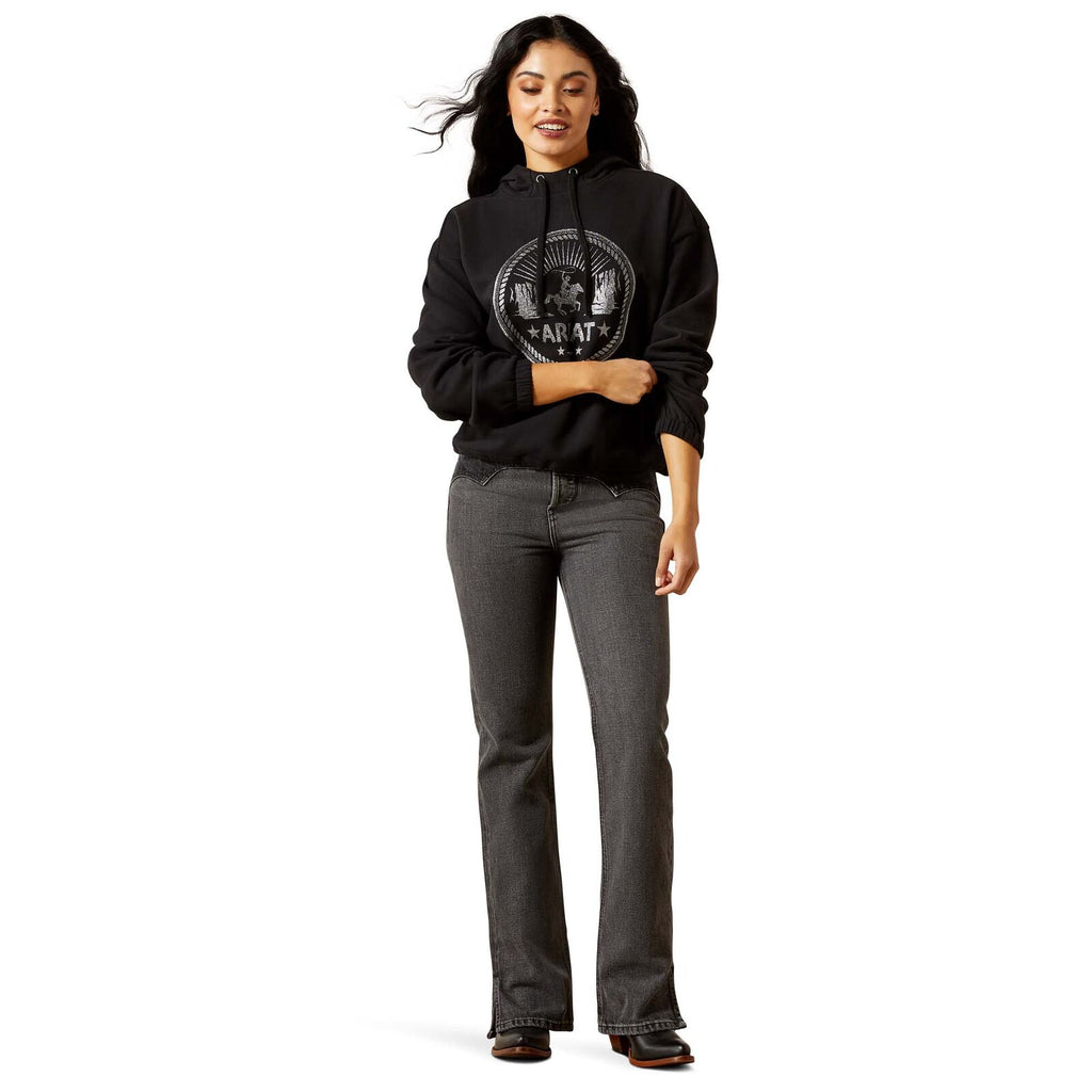 Ariat Womens Essential Hoodie (10065938) Black