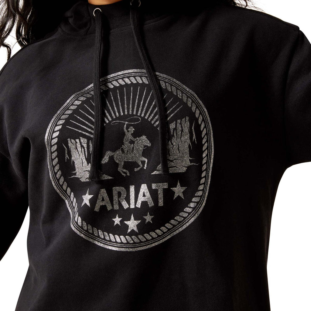 Ariat Womens Essential Hoodie (10065938) Black