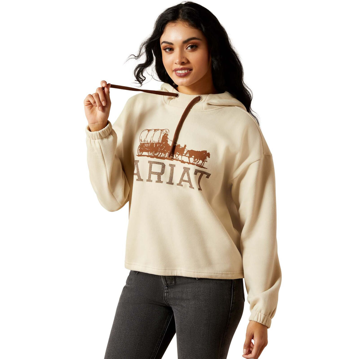 Ariat Womens Essential Hoodie (10065939) Grey