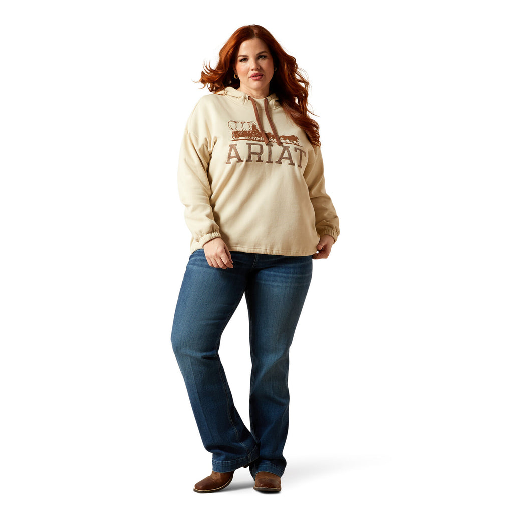Ariat Womens Essential Hoodie (10065939) Grey