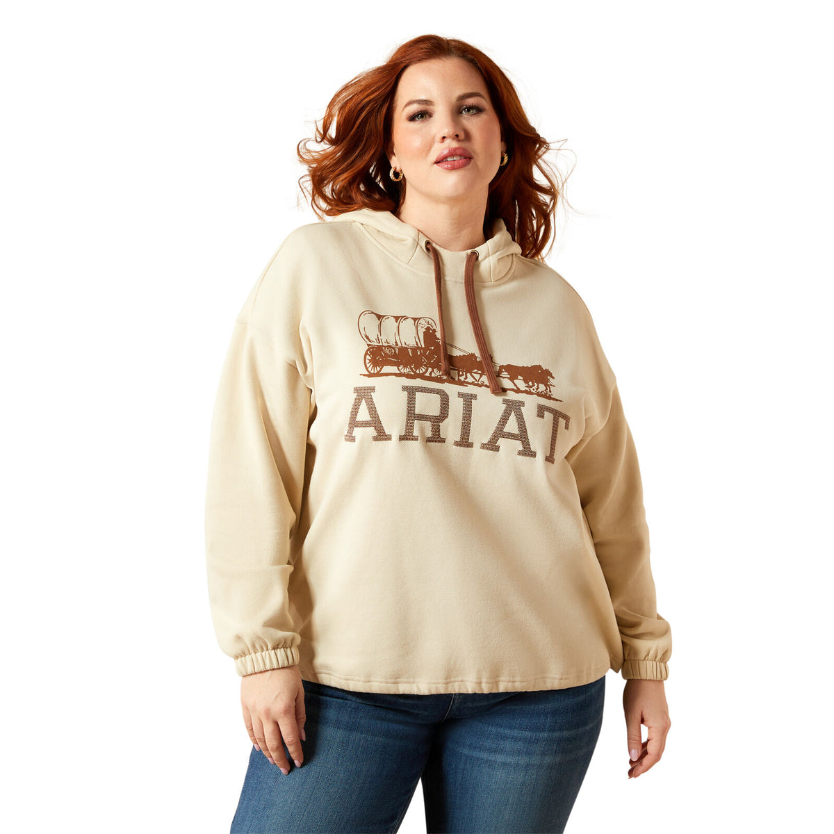 Ariat Womens Essential Hoodie (10065939) Grey