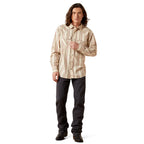 Ariat Mens Hines Retro Snap L/S Shirt (10065757) Off White