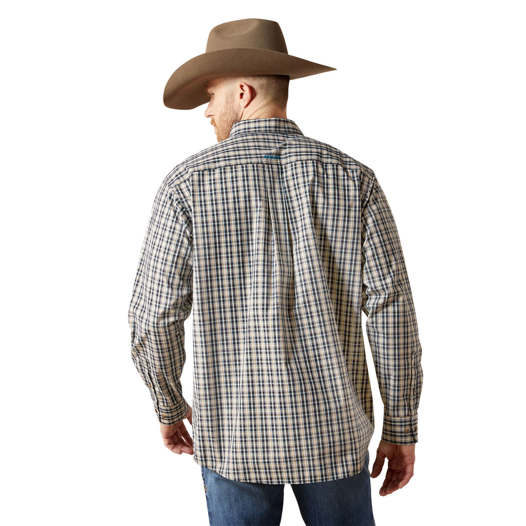 Ariat Mens Pro Series Tex L/S Shirt (10065775) Black
