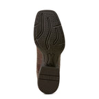 Ariat Mens Sport Latigo Wide Square Toe Western Boots (10074167) Croc Print/Bitter Chocolate