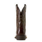 Ariat Mens Sport Latigo Wide Square Toe Western Boots (10074167) Croc Print/Bitter Chocolate