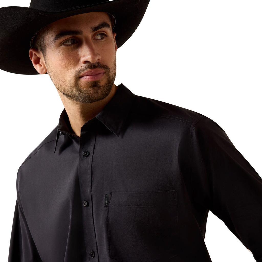 Ariat Mens The Everything Classic Fit L/S Shirt (10071100) Black