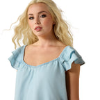 Ariat Womens Lynn Sleeveless Top (10071135) Indigo Wash