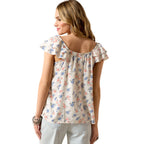 Ariat Womens Lynn Sleeveless Top (10071134) Floral Print