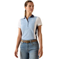 Ariat Womens Taryn S/S Polo (10071768) St. Tropez/White