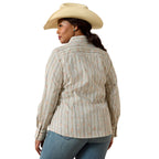 Ariat Womens Kirby L/S Shirt (10071417) Vintage Floral Stripe