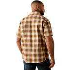 Ariat Mens Rebar Made Tough Durastretch S/S Work Shirt (10071549) Wood Thrush