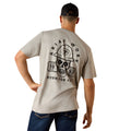 Ariat Mens Rebar Cotton Strong Hardhead S/S Tee (10071286) Limestone