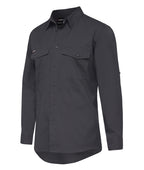 KingGee Workcool 2 L/S Shirt (K14820) Charcoal