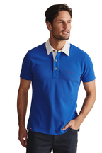 S.Kidman Mens Fitzroy Polo (1POM00009) Mid Blue