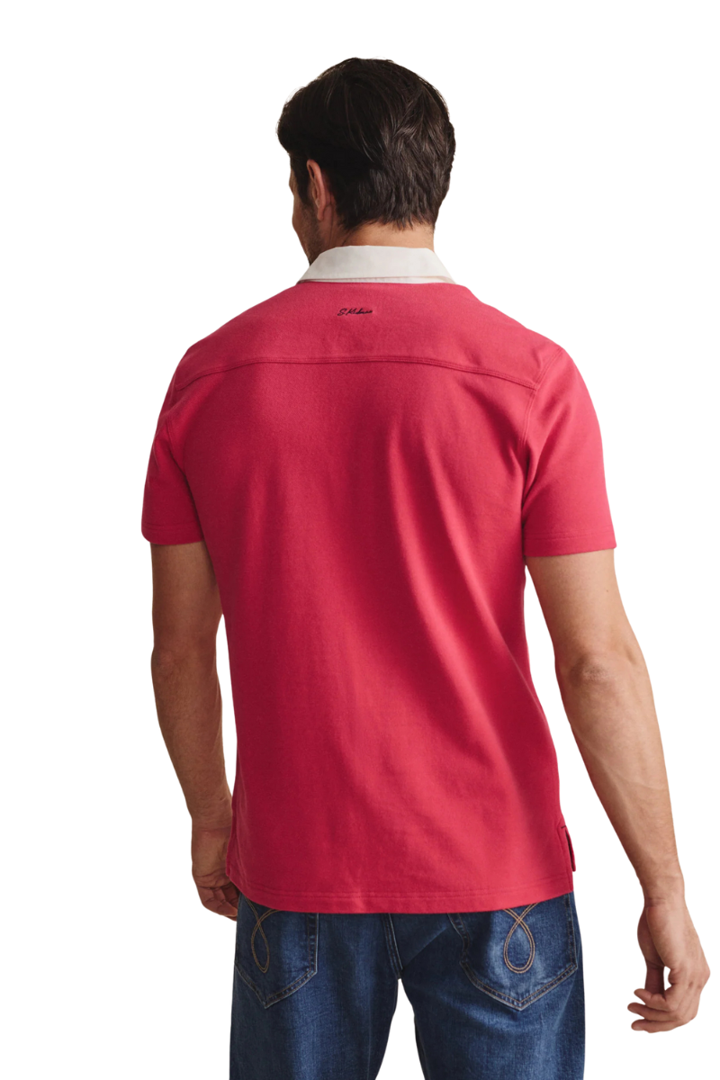 S.Kidman Mens Fitzroy Polo (1POM00009) Red