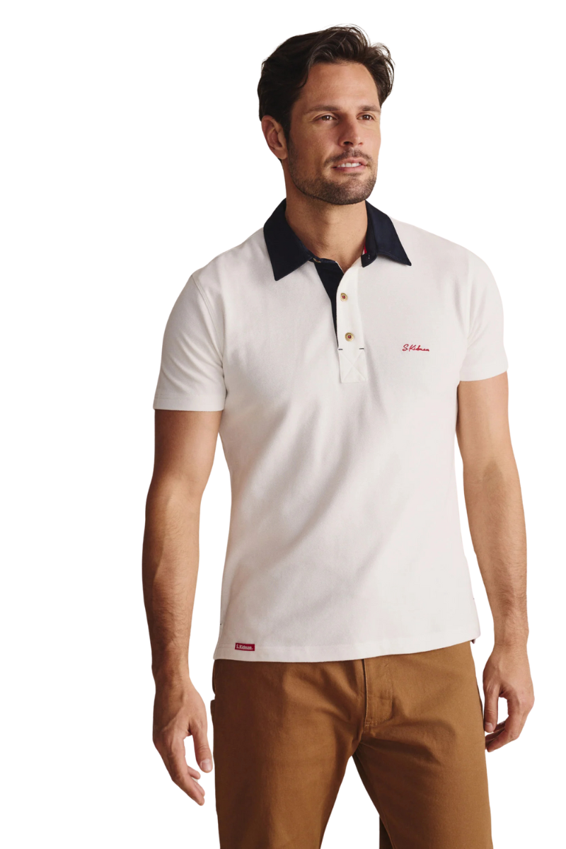 S.Kidman Mens Fitzroy Polo (1POM00009) White
