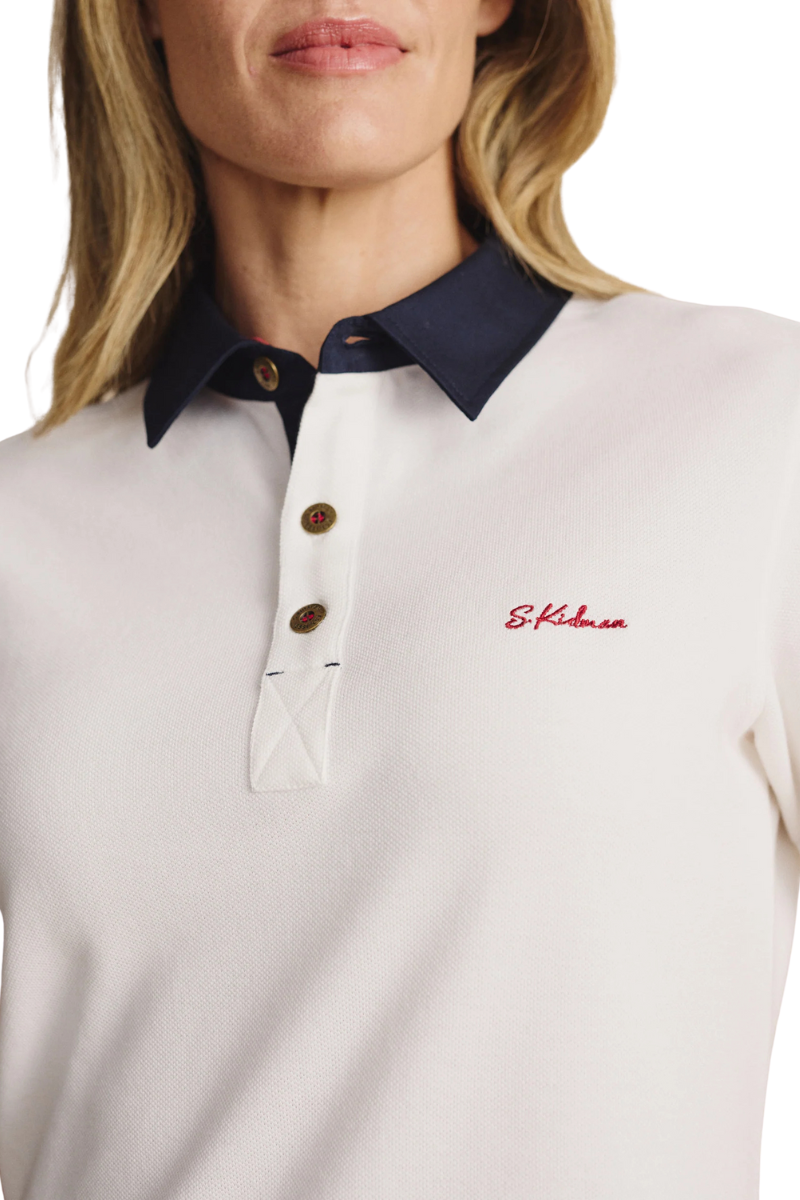 S.Kidman Womens Tuli Polo (1POW00011) White