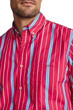 S.Kidman Mens Aberdeen Full Button L/S Dress Shirt (1SHM00084) Pink
