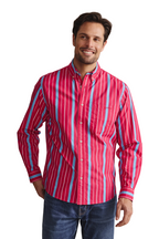 S.Kidman Mens Aberdeen Full Button L/S Dress Shirt (1SHM00084) Pink