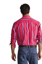 S.Kidman Mens Aberdeen Full Button L/S Dress Shirt (1SHM00084) Pink