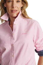 S.Kidman Womens Lennard Full Button L/S Dress Shirt (1SHW00015) Pale Pink