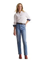 S.Kidman Womens Lennard Full Button L/S Dress Shirt (1SHW00015) White