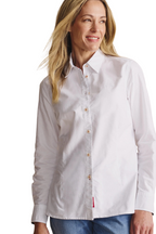 S.Kidman Womens Lennard Full Button L/S Dress Shirt (1SHW00015) White