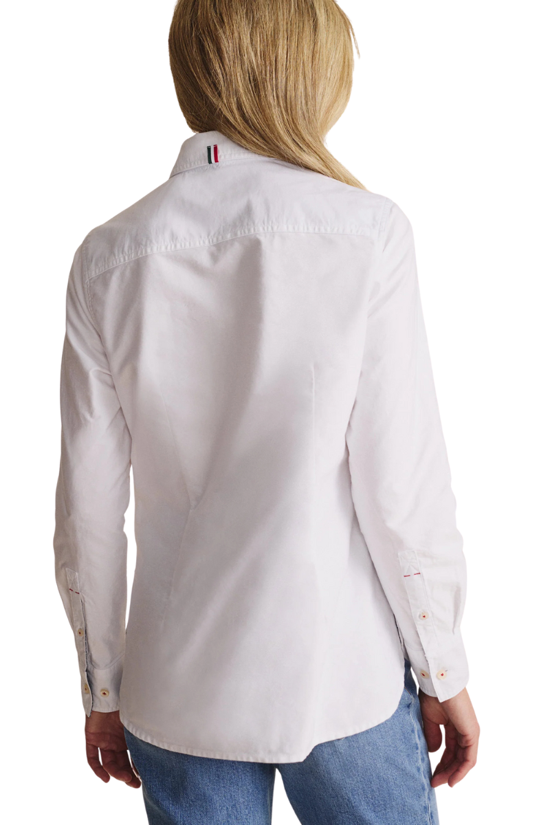 S.Kidman Womens Lennard Full Button L/S Dress Shirt (1SHW00015) White