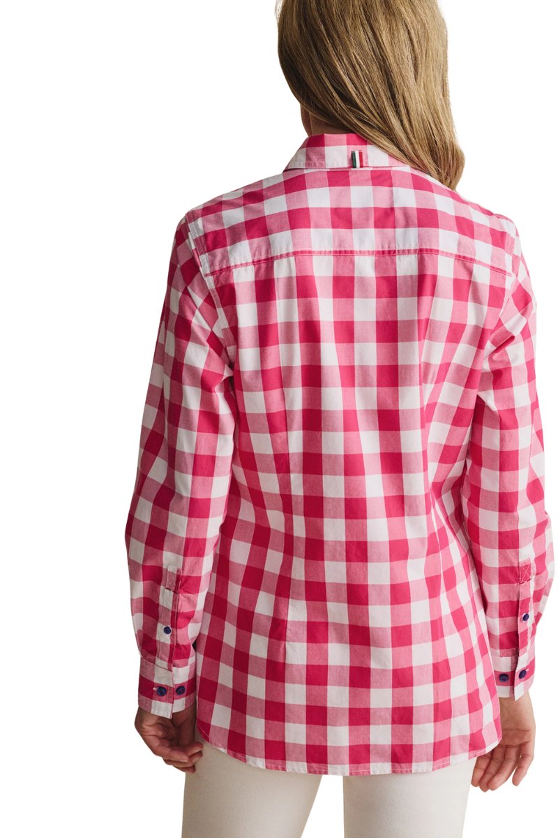 S.Kidman Womens Redbank Full Button L/S Dress Shirt (1SHW00016) Pink
