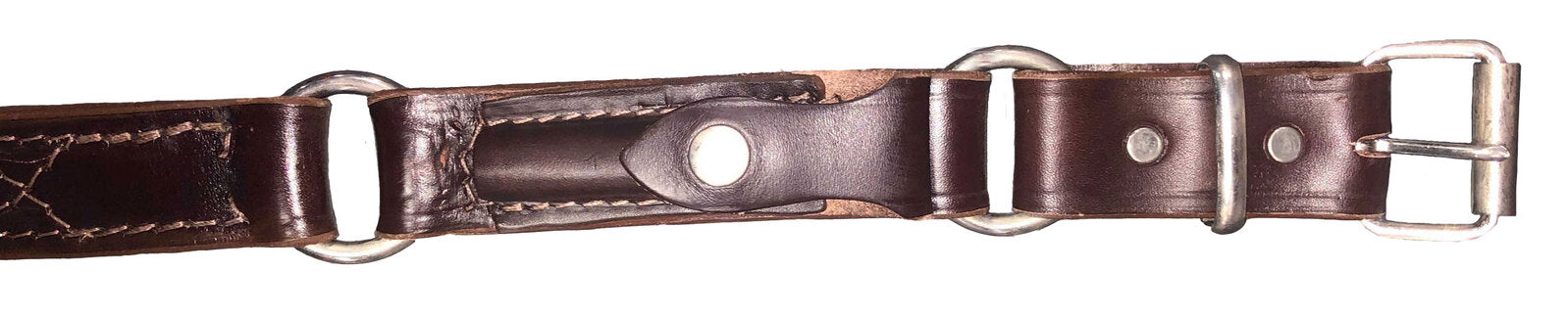 Outback Belts Single Layer Hobble Belt with Knife Pouch 