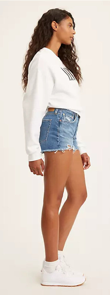 Levi's Womens 501 Original Shorts (56327-0081) Oxnard Athens Mid Short [GD]
