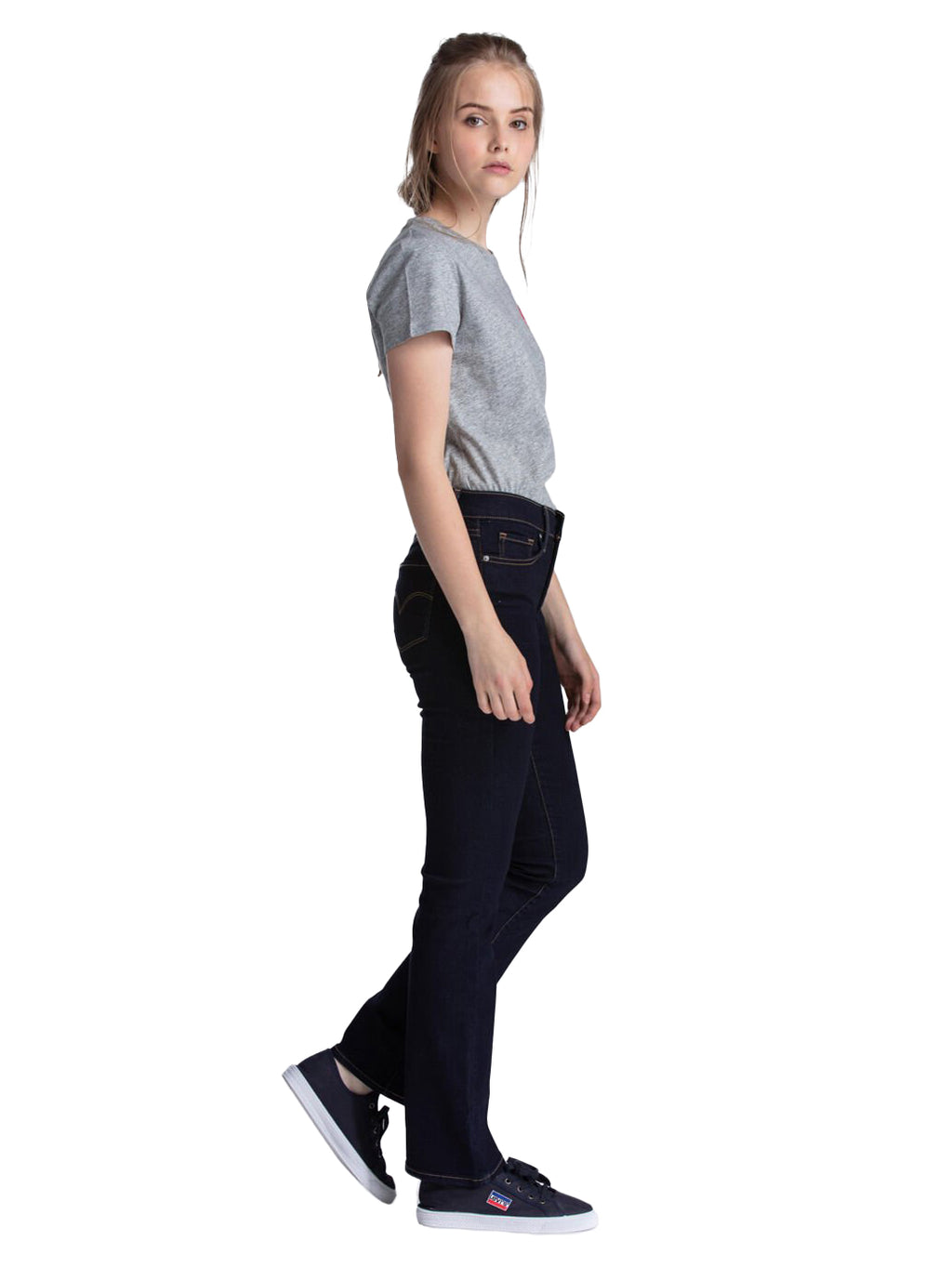Levi's Womens 315 Shaping Bootcut Jeans (19632-0001) Darkest Sky