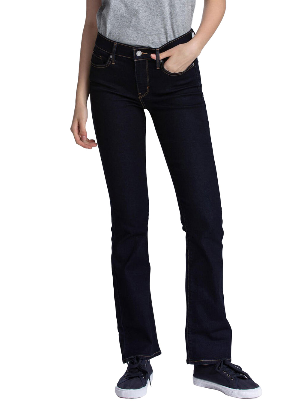 Levi's Womens 315 Shaping Bootcut Jeans (19632-0001) Darkest Sky