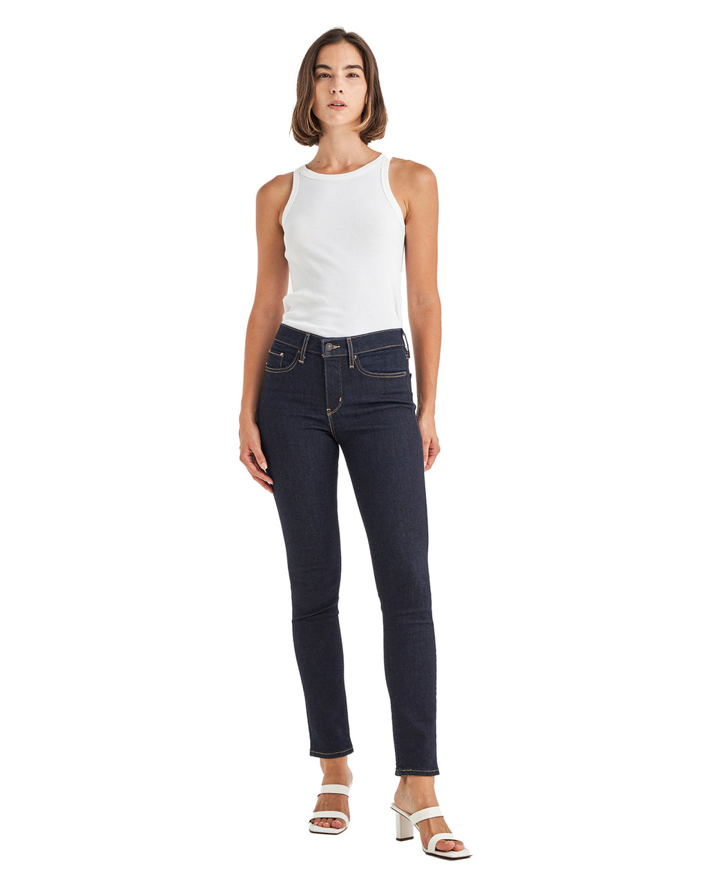 Levi's Womens 311 Shaping Skinny Jeans (19626-0401) Blue Wave Rinse [SD]