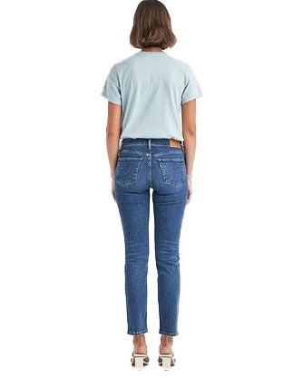 Levi's Womens 312 Shaping Slim Jeans (19627-0207) Blue Wave Mid